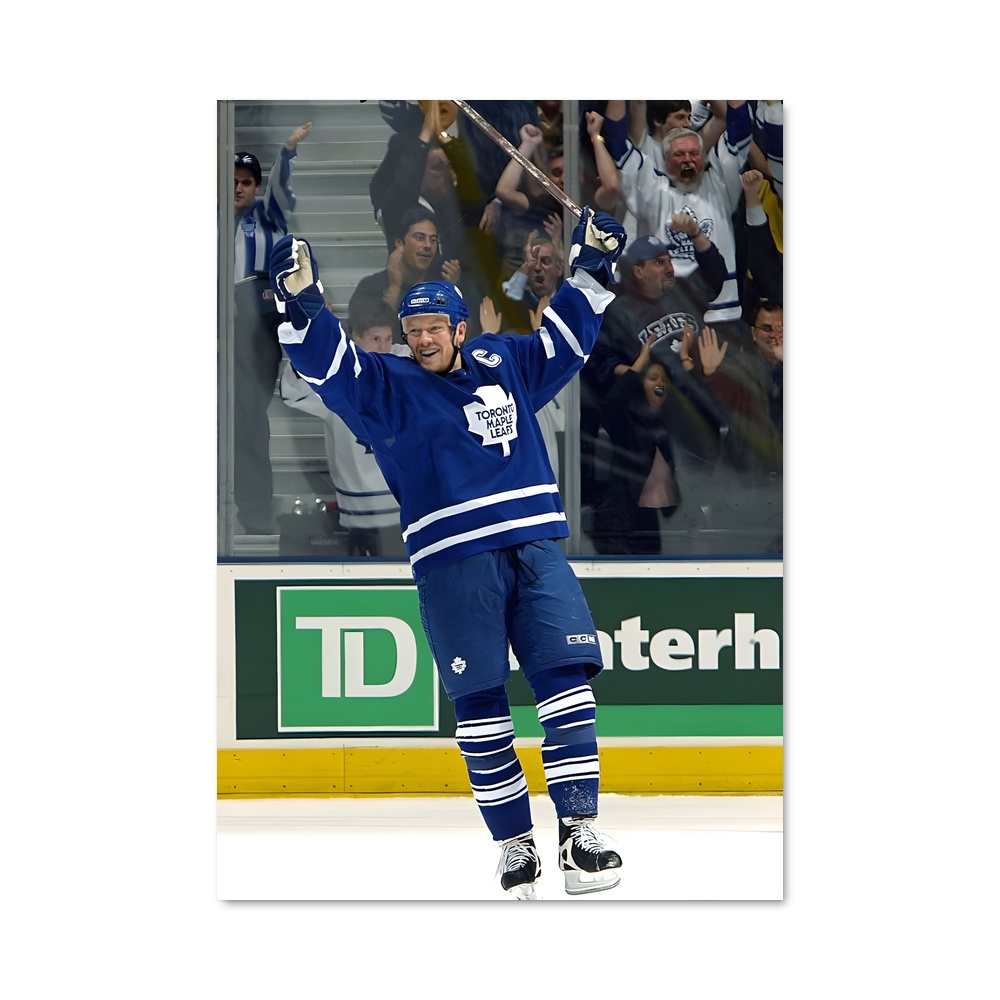 Poster Mats sundin – affiche Hockey sur glace